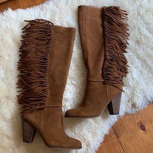 Steve Madden Fringe Boots